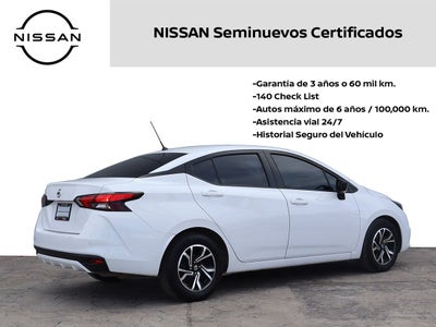 2022 Nissan Versa 1.6 Sense Mt