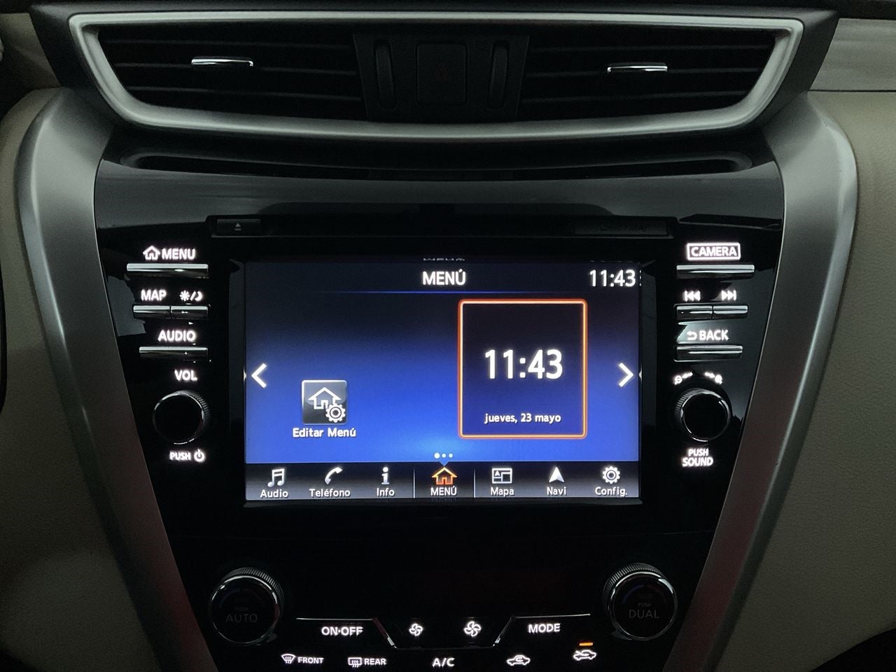 2019 Nissan MURANO 5 PTS EXCLUSIVE CVT GPS PIEL QC RA-20 4X4