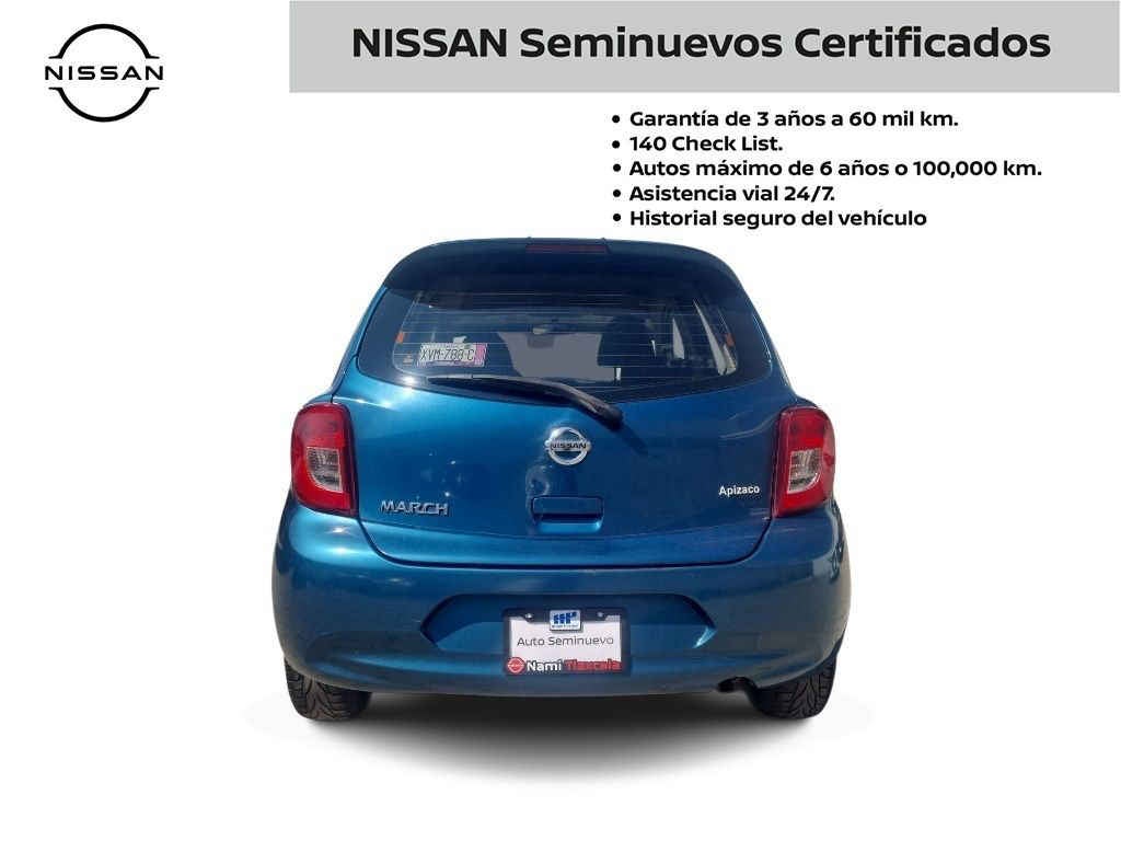 2018 Nissan March 5p Advance L4/1.6 Man