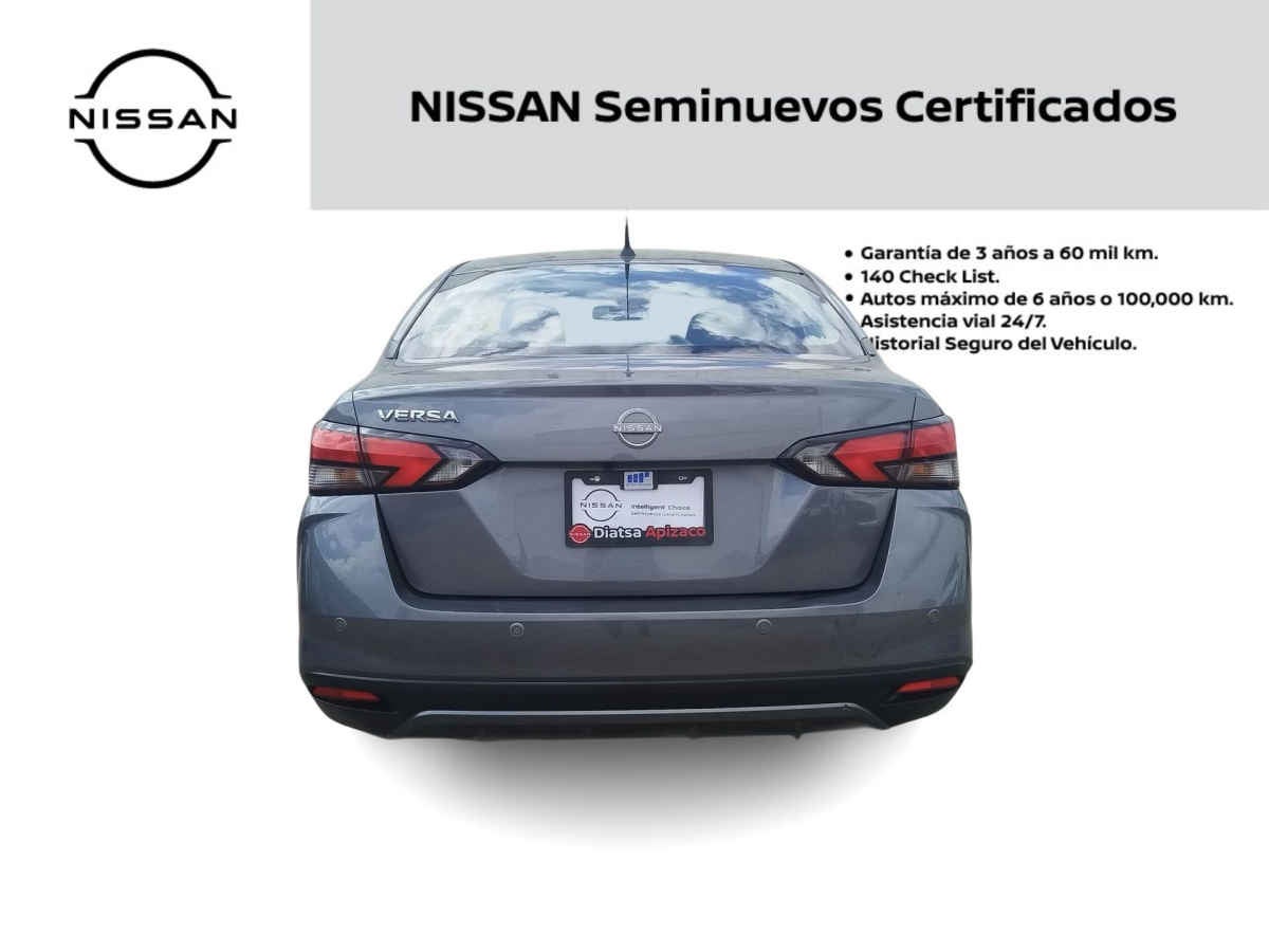 2024 Nissan Versa 4p Advance L4/1.6 Man