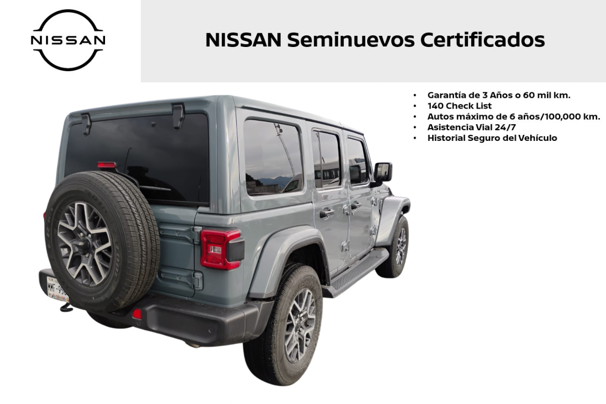 2024 Jeep Wrangler 5p Unlimited Sahara L4/2.07/T Aut