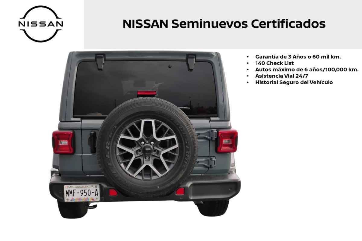 2024 Jeep Wrangler 5p Unlimited Sahara L4/2.07/T Aut