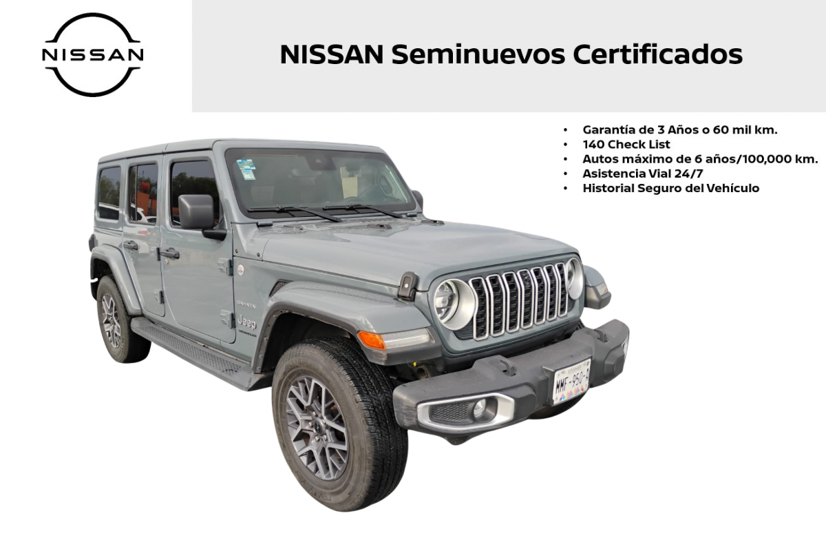 2024 Jeep Wrangler 5p Unlimited Sahara L4/2.07/T Aut