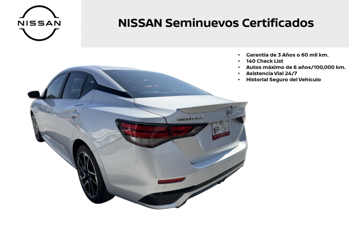 2025 Nissan Sentra 4p SR L4/2.0 Aut