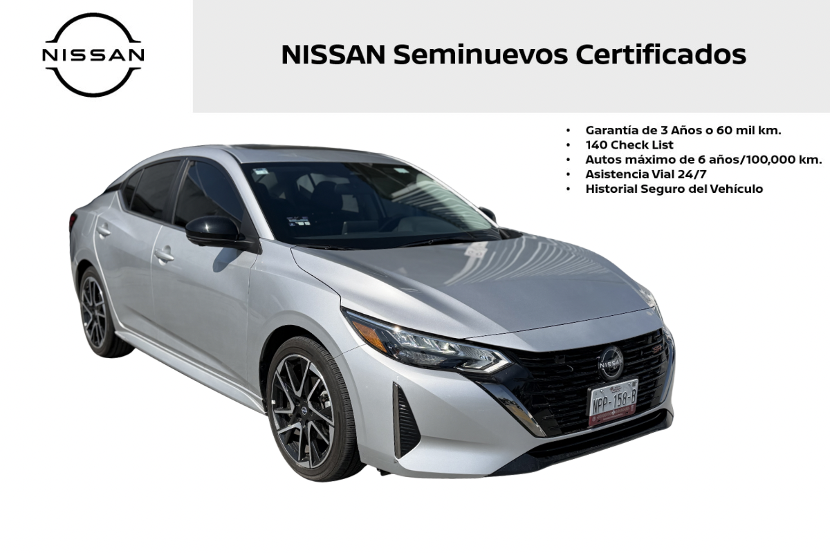 2025 Nissan Sentra 4p SR L4/2.0 Aut