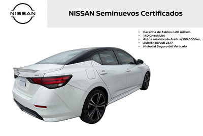 2021 Nissan Sentra 4p SR Bi-tono L4/2.0 Aut
