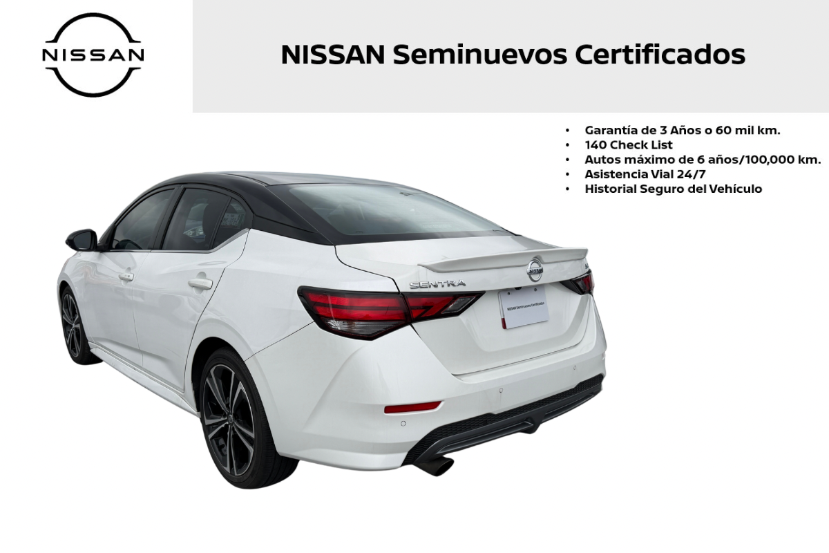 2021 Nissan Sentra 4p SR Bi-tono L4/2.0 Aut