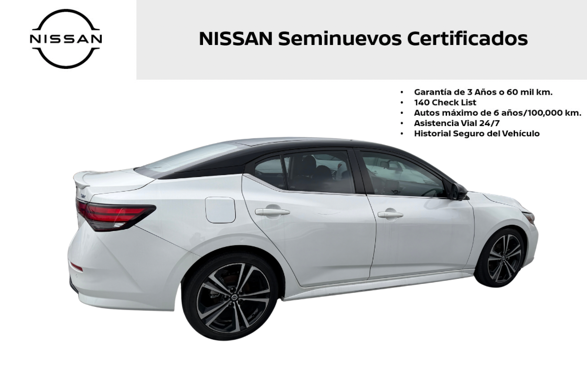 2021 Nissan Sentra 4p SR Bi-tono L4/2.0 Aut