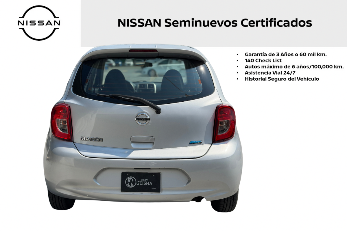 2017 Nissan March 5p Sense L4/1.6 Aut