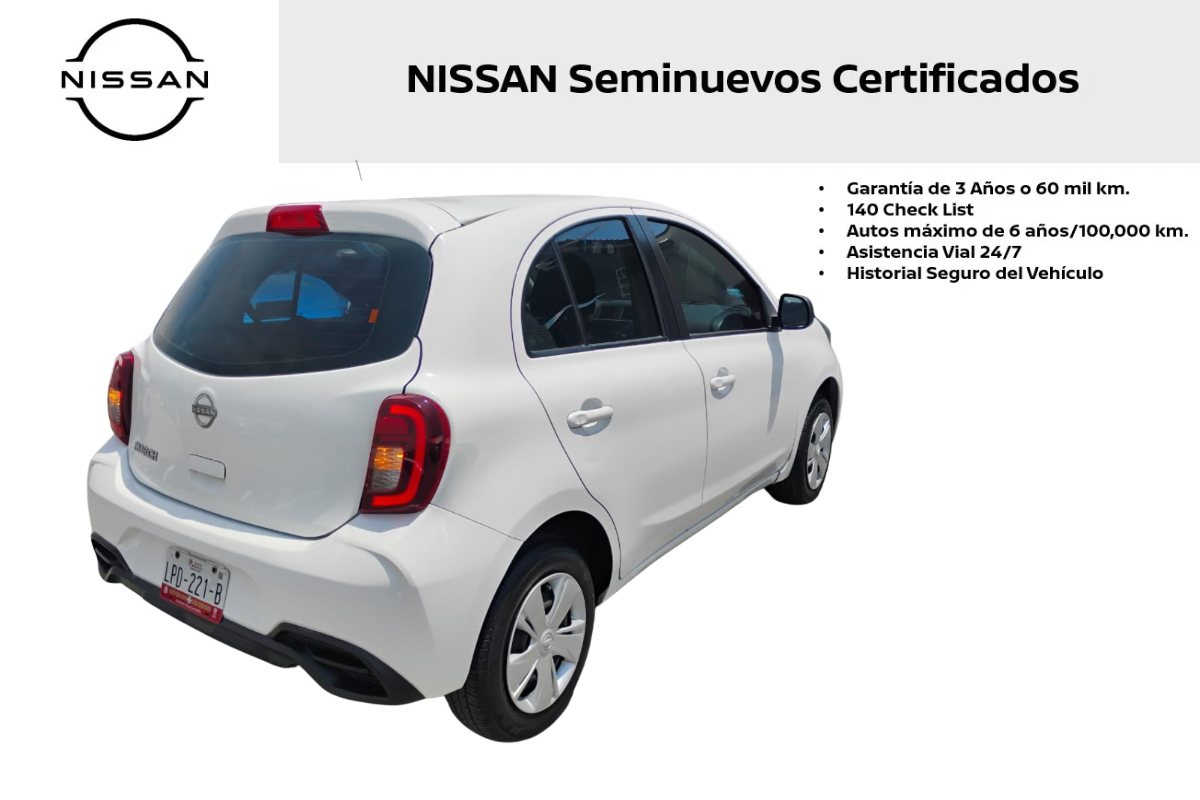 2022 Nissan March 5p Sense L4/1.6 Aut