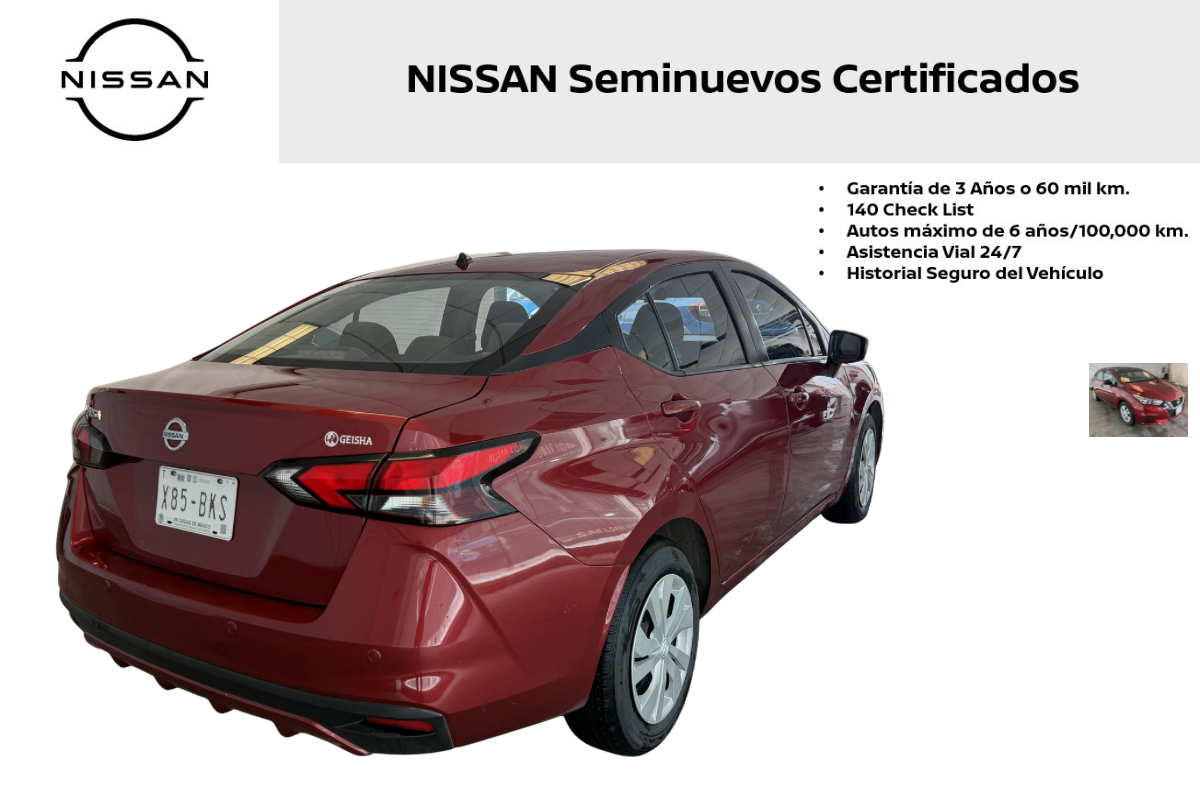 2022 Nissan Versa 4p Advance L4/1.6 Aut