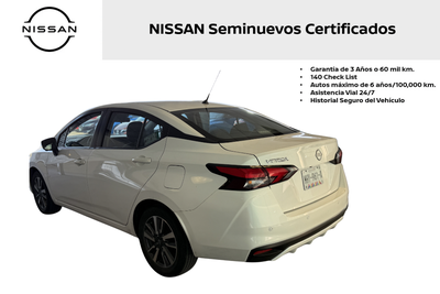 2024 Nissan Versa 4p Advance L4/1.6 Man