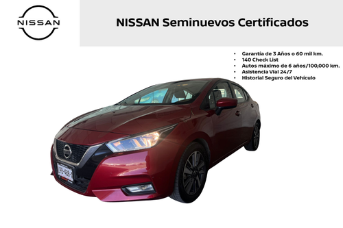 2022 Nissan Versa 4p Advance L4/1.6 Man