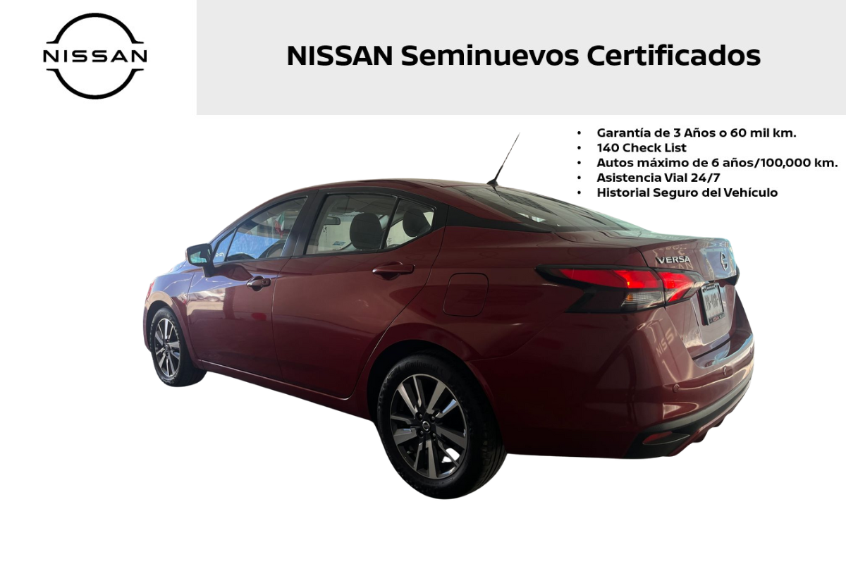 2022 Nissan Versa 4p Advance L4/1.6 Man