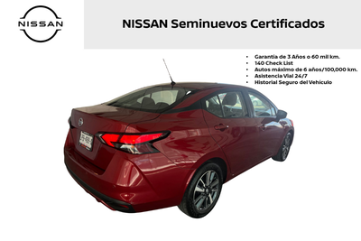 2022 Nissan Versa 4p Advance L4/1.6 Man