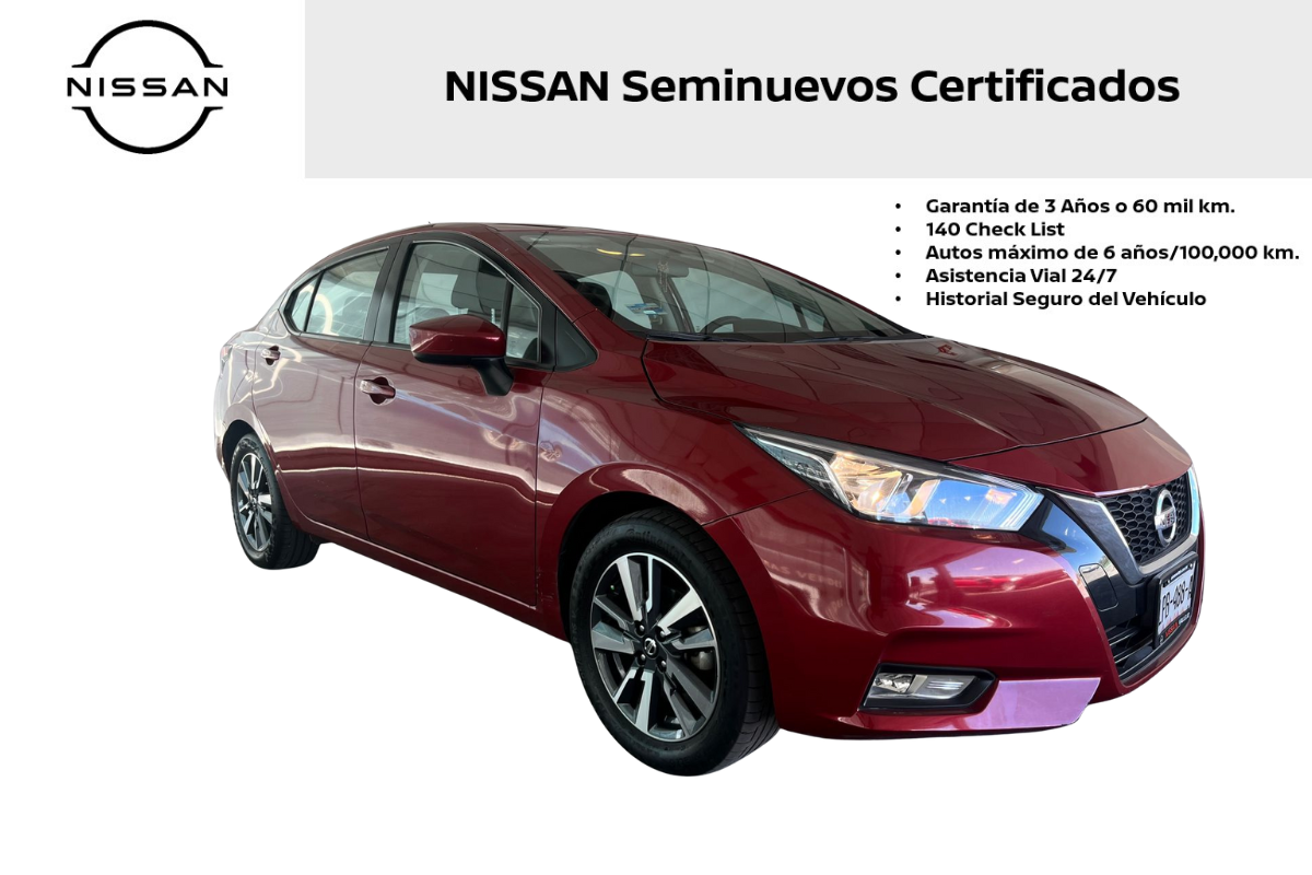 2022 Nissan Versa 4p Advance L4/1.6 Man