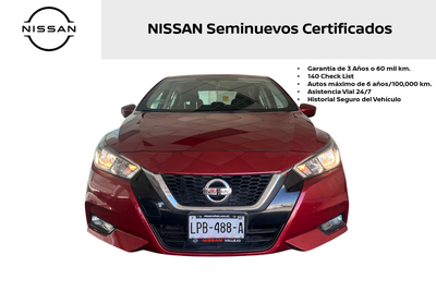 2022 Nissan Versa 4p Advance L4/1.6 Man