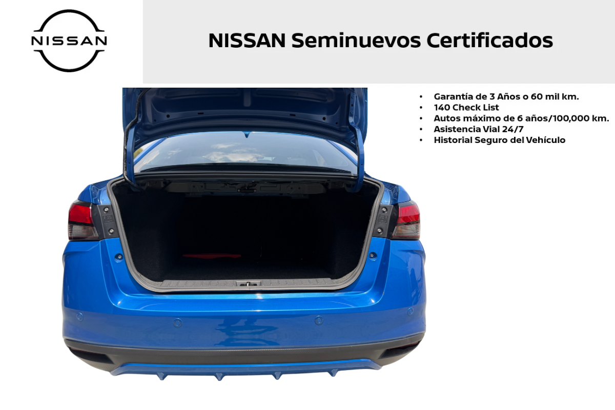 2024 Nissan Versa 4p Exclusive L4/1.6 Aut