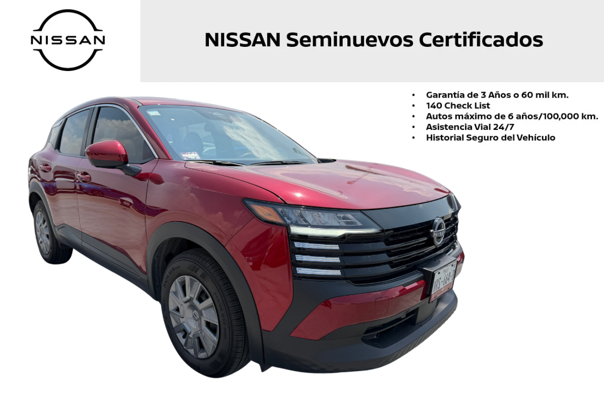 2025 Nissan Kicks 5p Sense L4/2.0 Aut