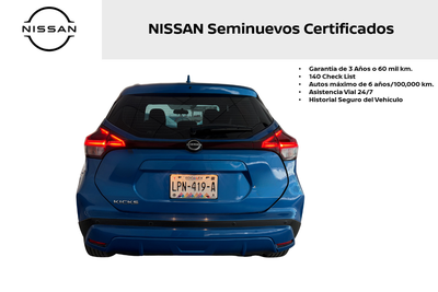 2023 Nissan Kicks 5p Advance L4/1.6 Man