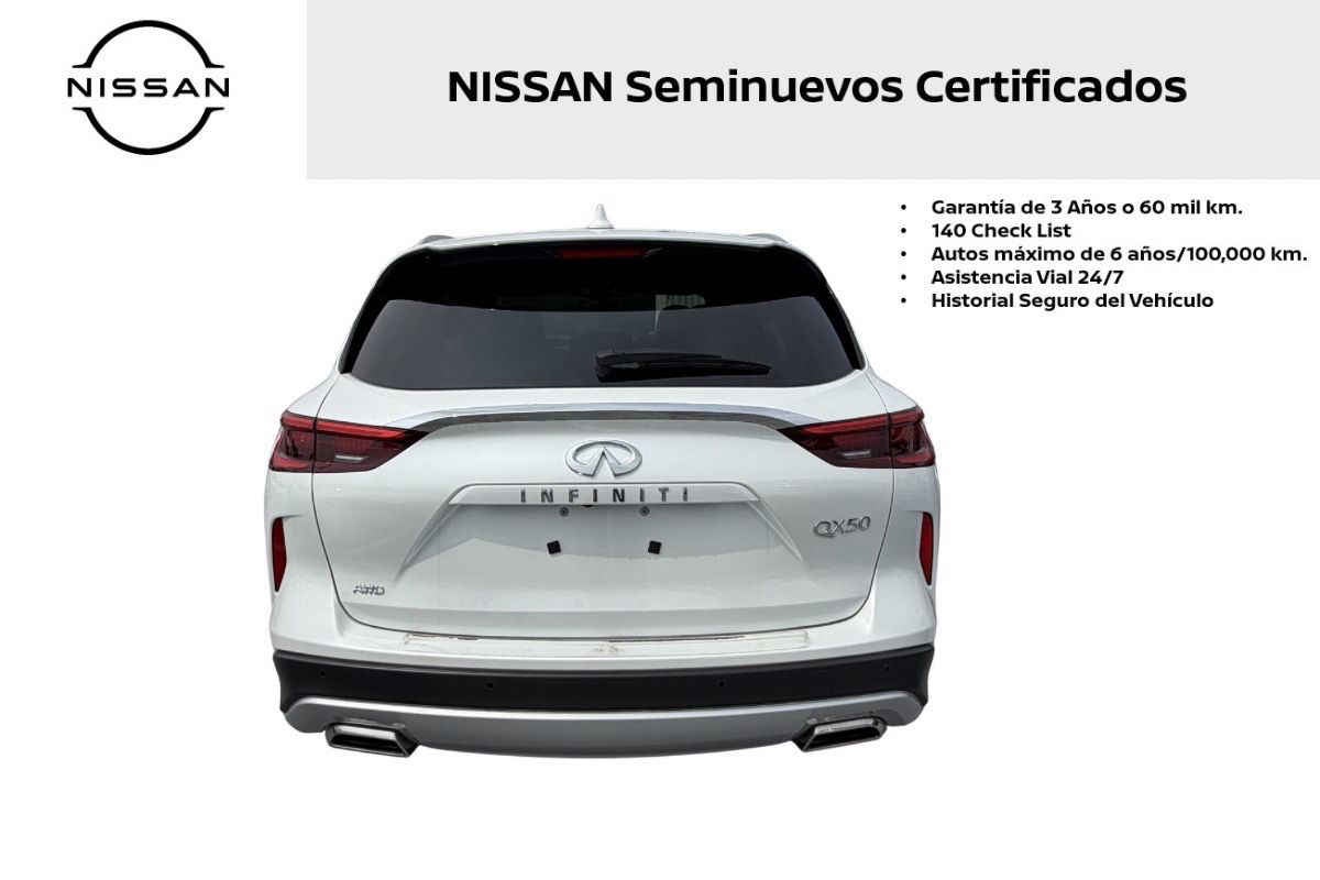 2025 INFINITI QX50 5p Sensory L4/2.0/T Aut
