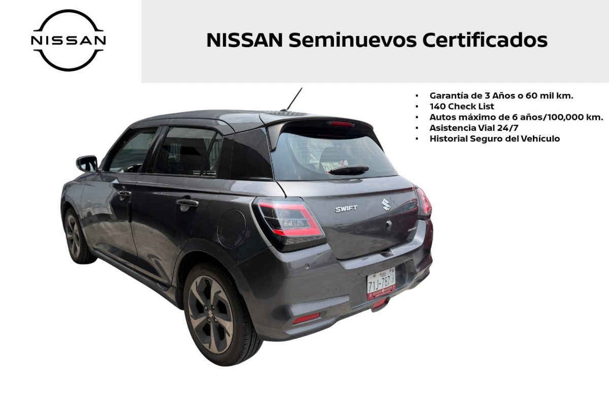 2025 Suzuki Swift 5p Boosterjet Sport GLX L4/1.4/T Man