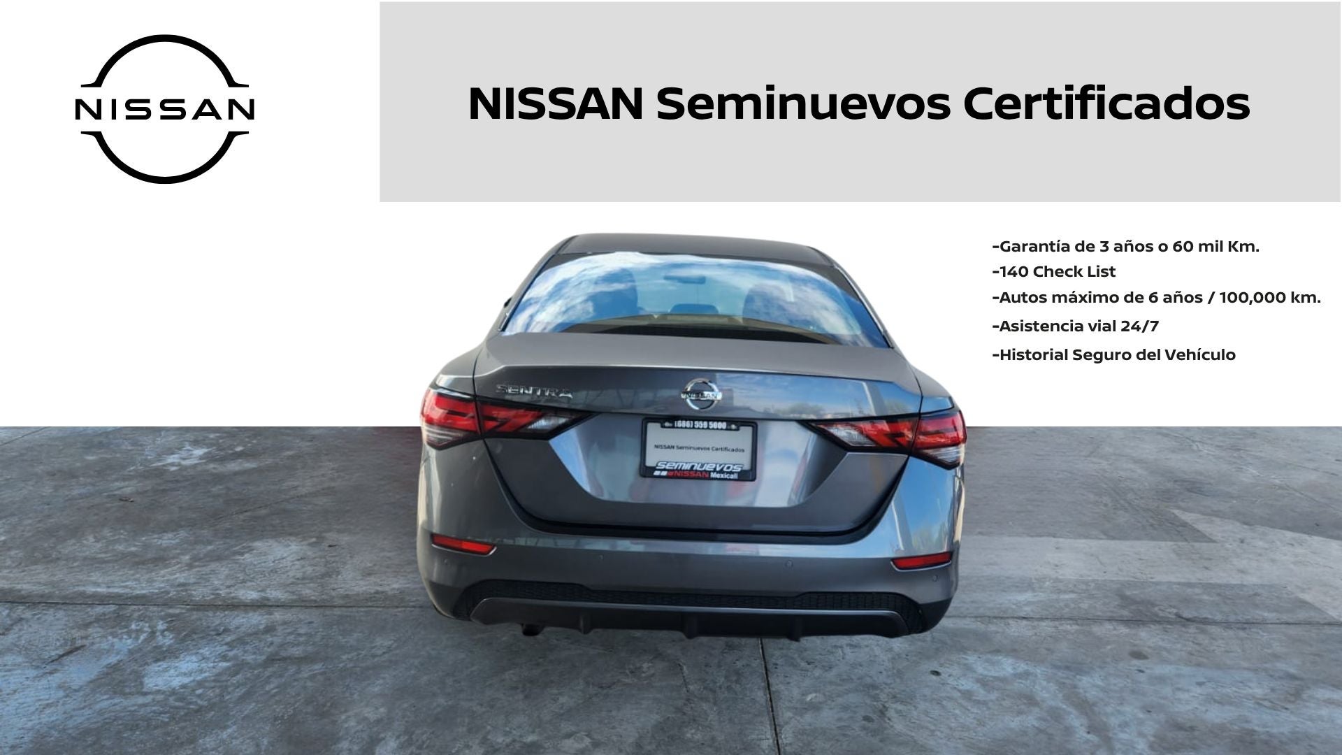 2023 Nissan SENTRA 4 PTS ADVANCE TA AAC F NIEBLA RA-16