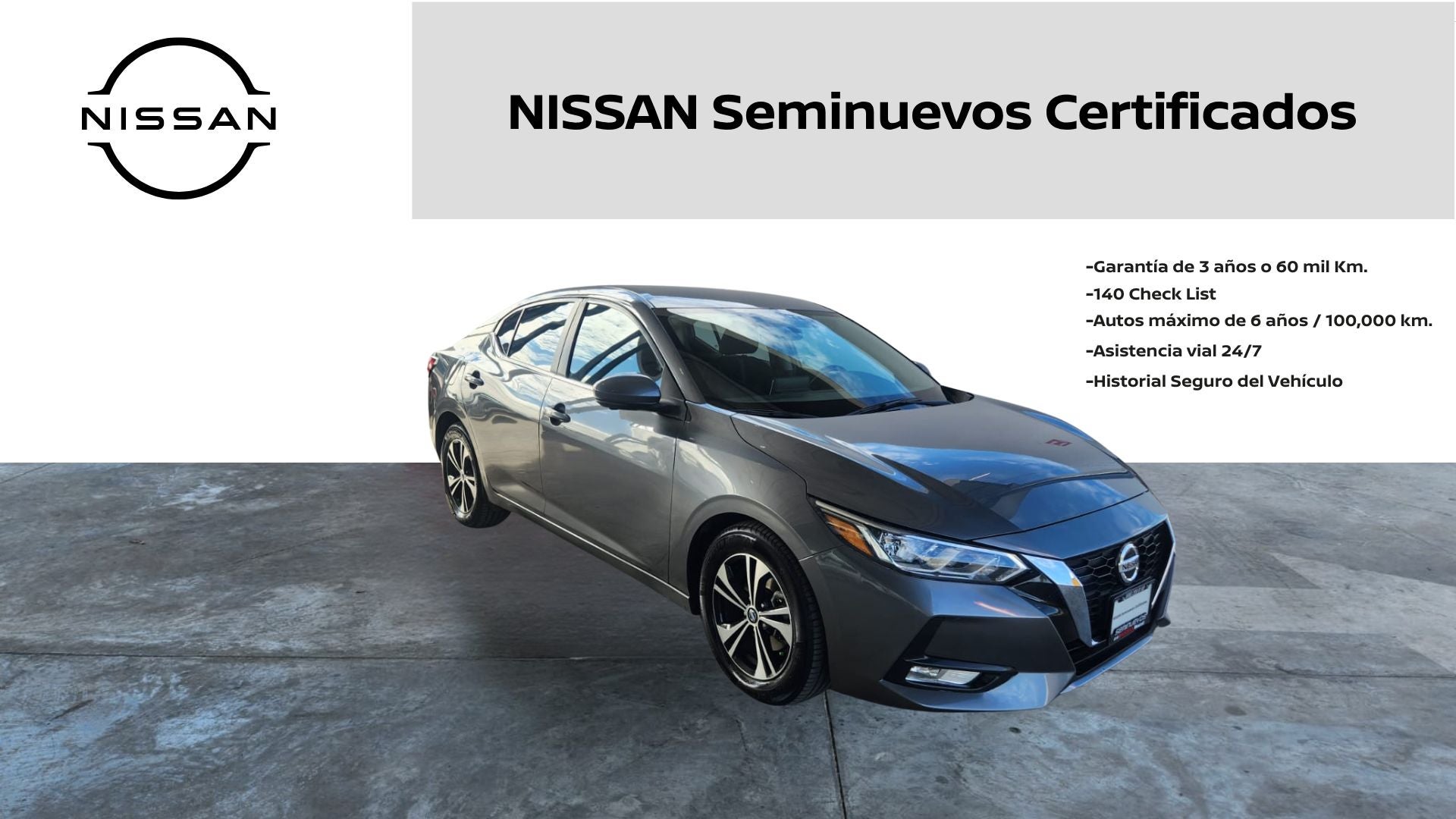 2023 Nissan SENTRA 4 PTS ADVANCE TA AAC F NIEBLA RA-16