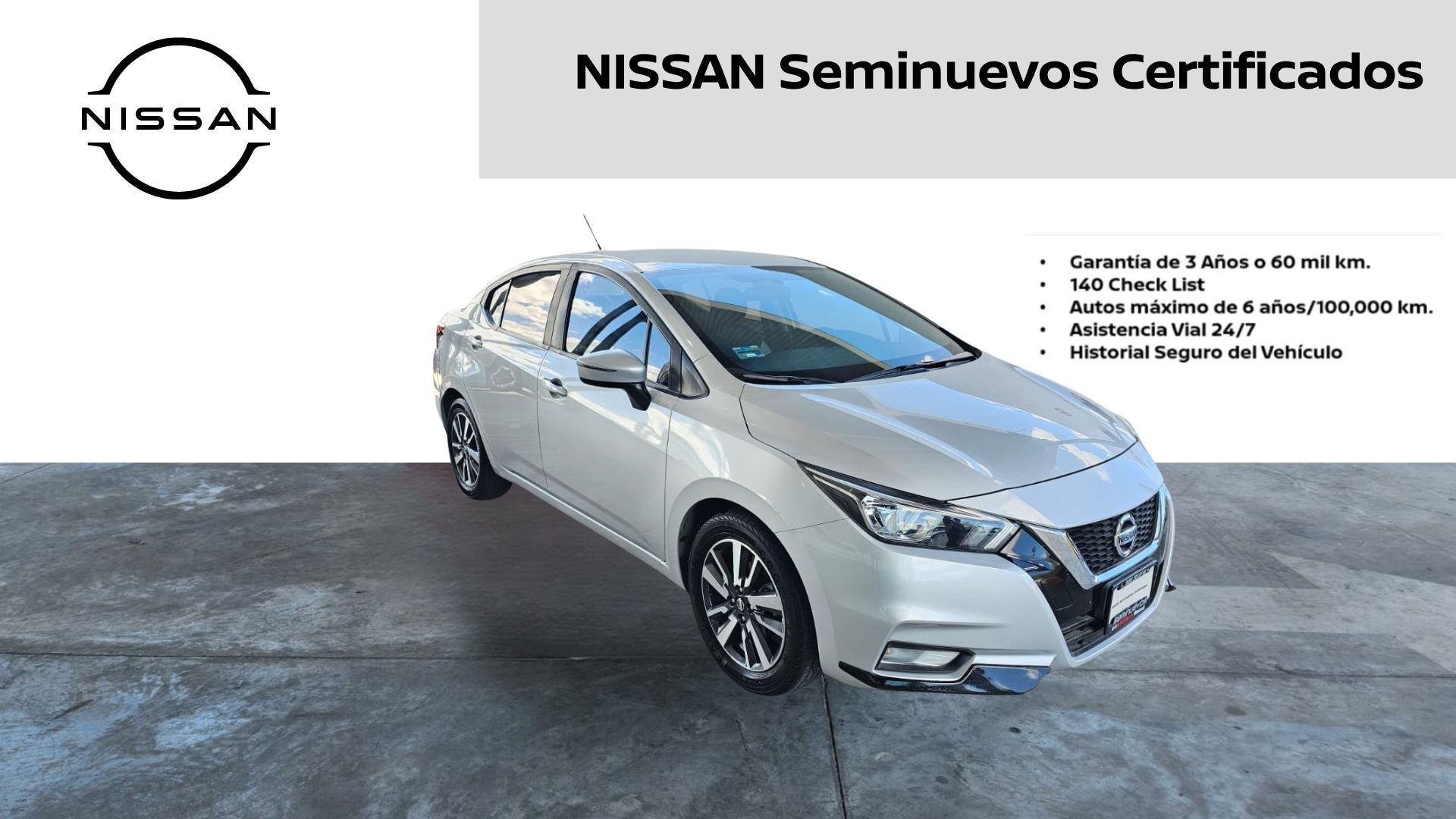 2020 Nissan VERSA 4 PTS ADVANCE TM5 AAC VE F NIEBLA RA-16