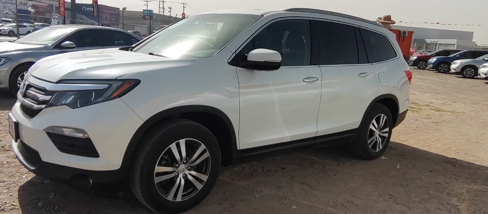 2016 Honda PILOT 5 PTS TOURING TA A/AC AUT QCP PIEL MP3 DVD GPS 4X4