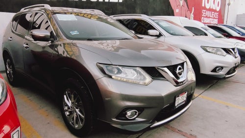 2016 Nissan X-TRAIL 5 PTS EXCLUSIVE CVT PIEL CD QC GPS 5 PAS RA-18