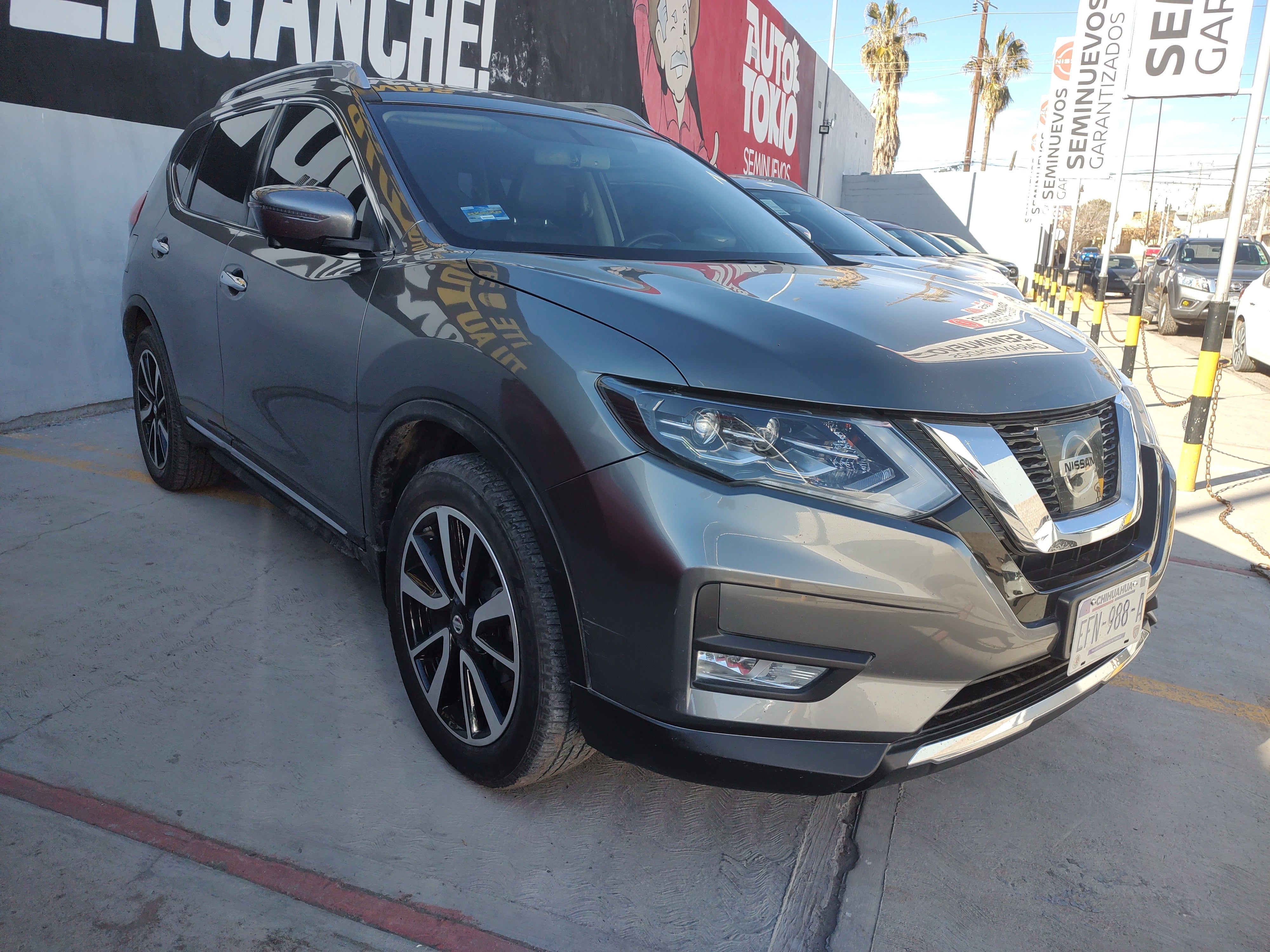 2019 Nissan X-TRAIL 5 PTS EXCLUSIVE CVT PIEL CD QC GPS 5 PAS RA-18