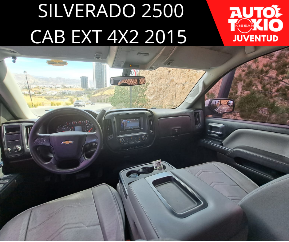 2015 Chevrolet SILVERADO 2500 2 PTS SILVERADO 2500 LS CABINA EXT 53L 355 HP TA