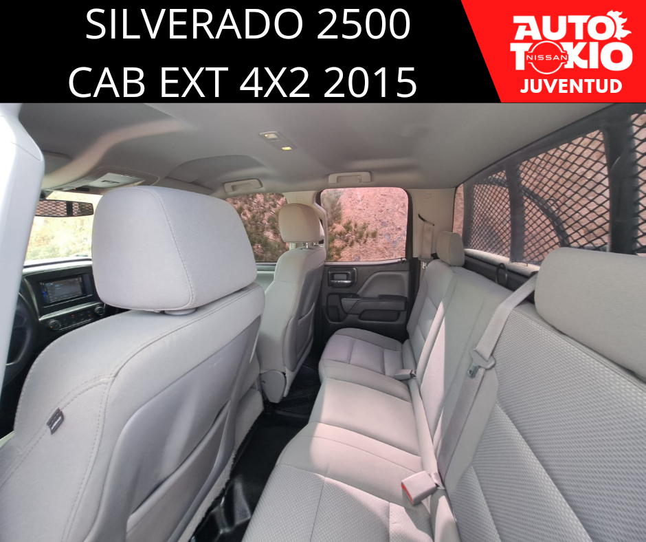 2015 Chevrolet SILVERADO 2500 2 PTS SILVERADO 2500 LS CABINA EXT 53L 355 HP TA