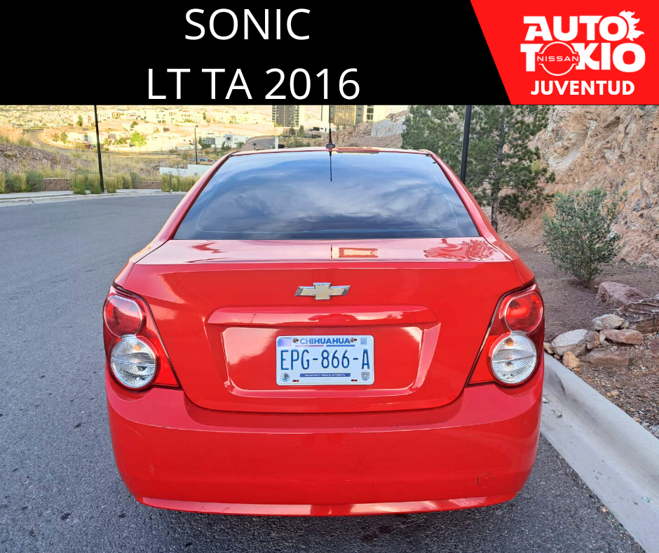 2016 Chevrolet SONIC 4 PTS LT TA AAC VE BA RA-15