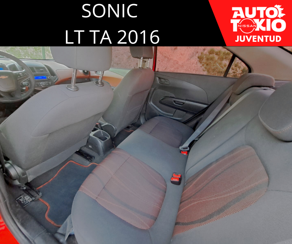 2016 Chevrolet SONIC 4 PTS LT TA AAC VE BA RA-15