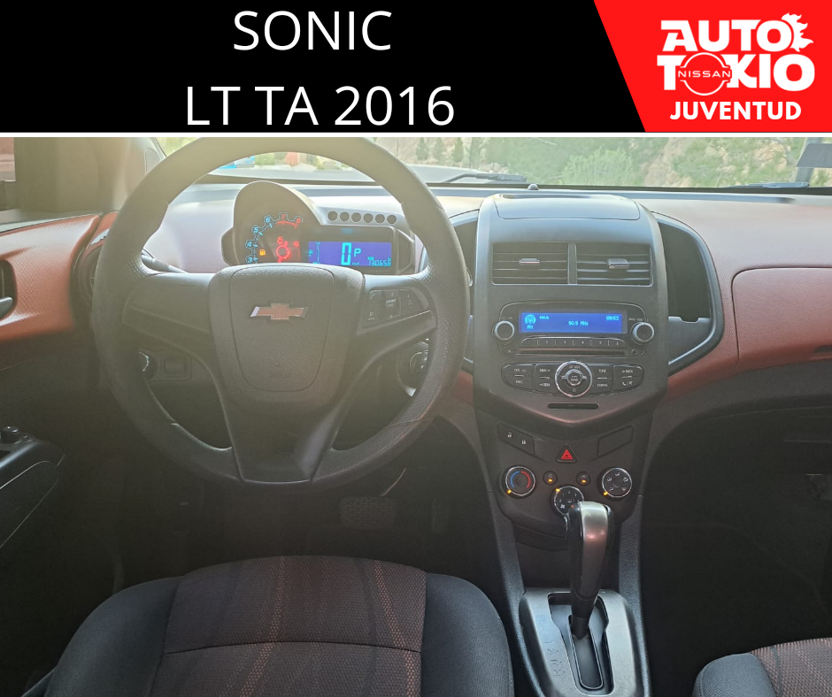 2016 Chevrolet SONIC 4 PTS LT TA AAC VE BA RA-15