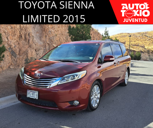 2015 Toyota SIENNA 5 PTS LIMITED TA PIEL QC DVD XENON RA-18