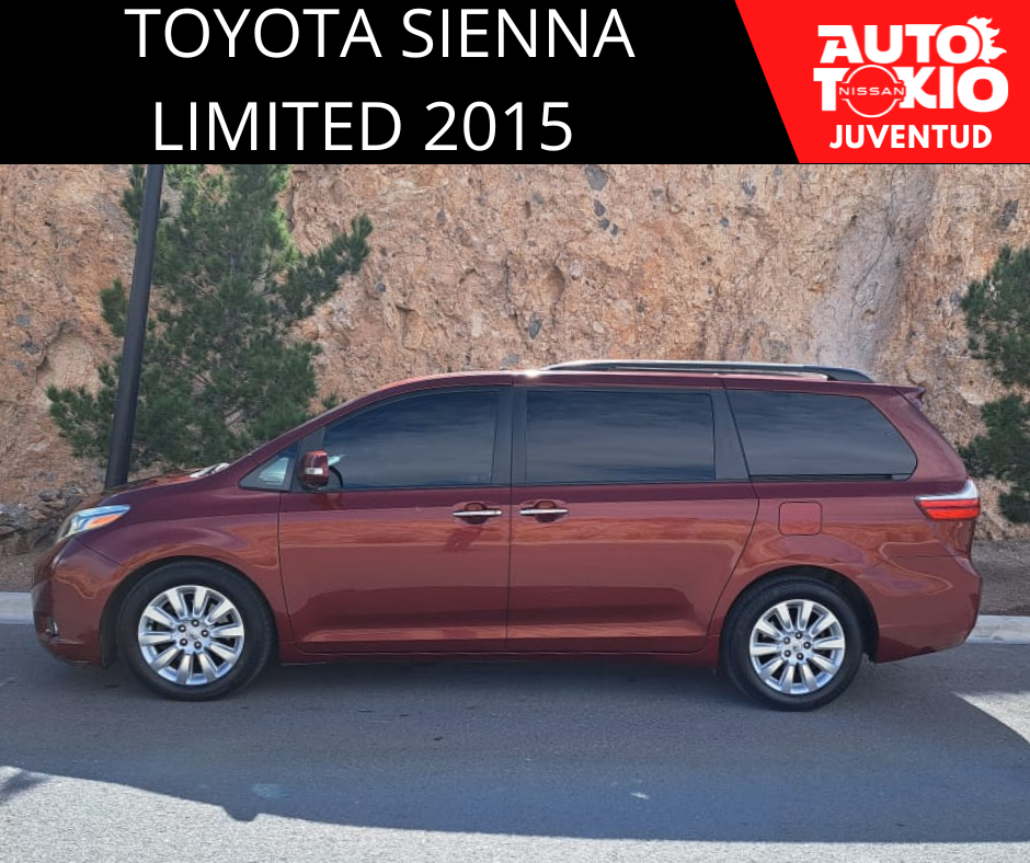 2015 Toyota SIENNA 5 PTS LIMITED TA PIEL QC DVD XENON RA-18