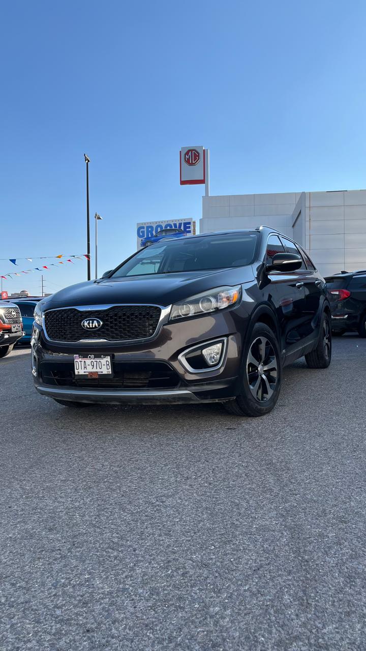 2016 Kia SORENTO 5 PTS EX V6 TA AAC PIEL 7 PAS RA-18