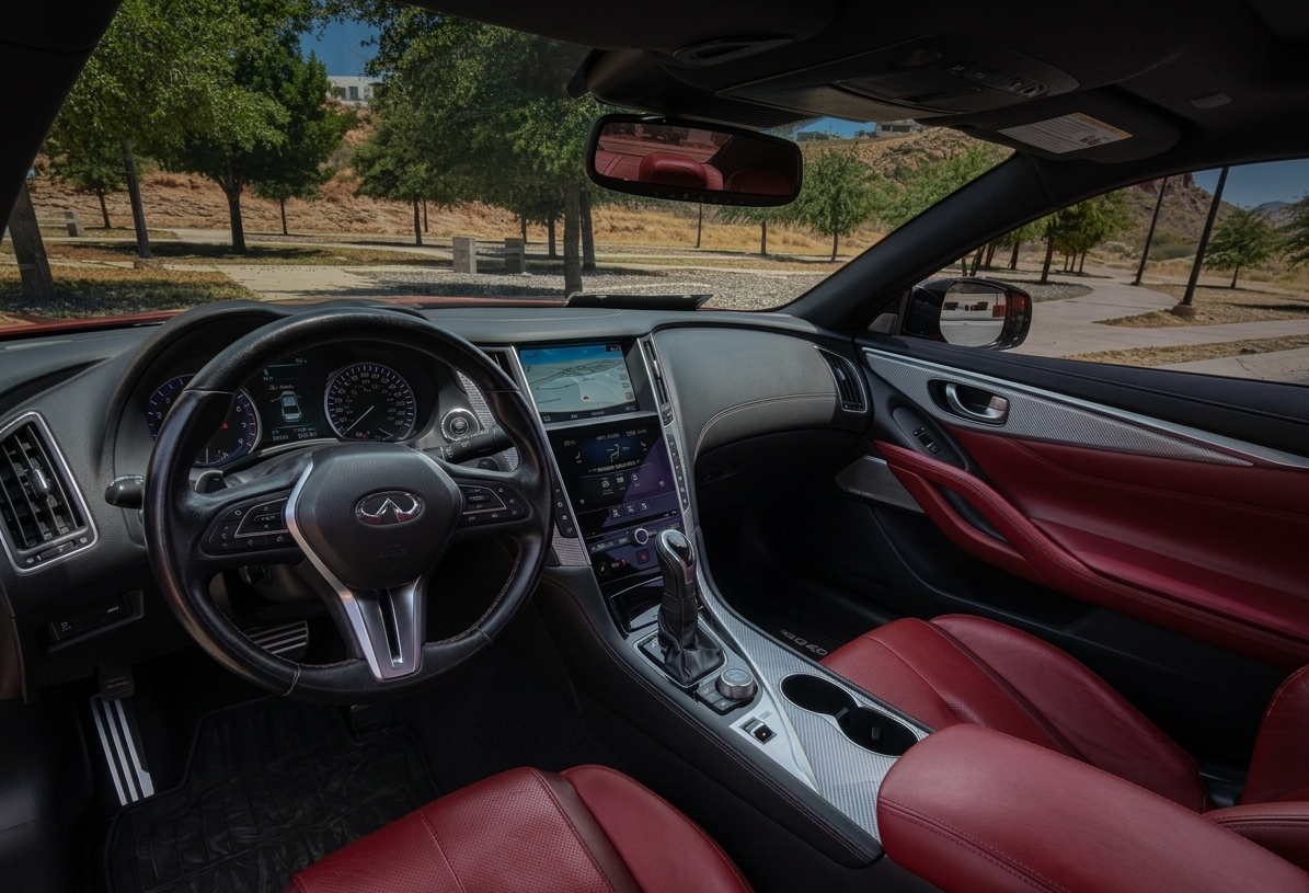2017 INFINITI Q60 2 PTS Q60 COUPE V6 TA QC PIEL GPS RA-19
