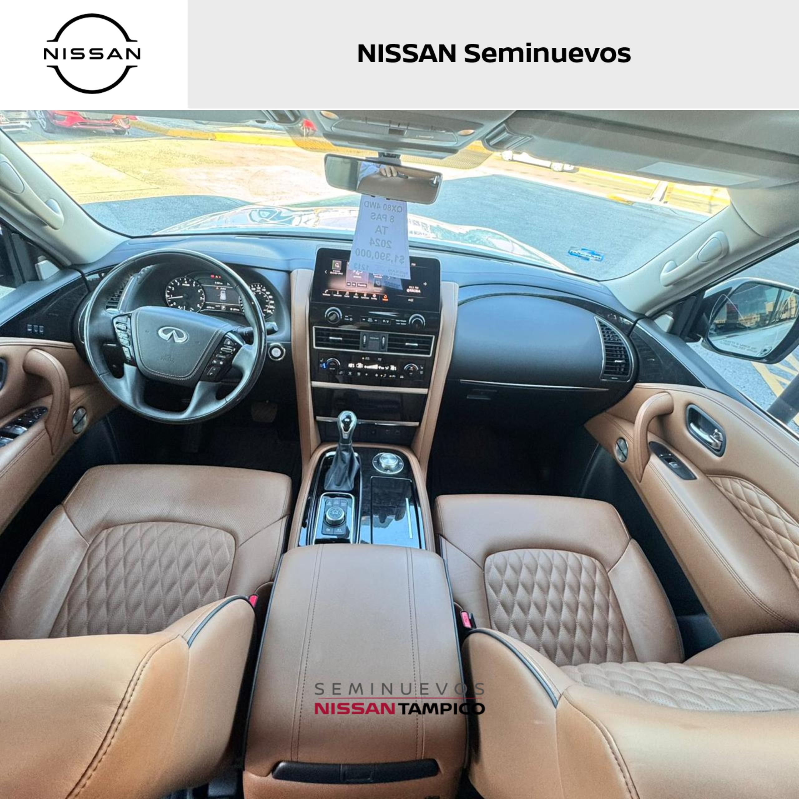 2024 INFINITI QX80 5P QX80 V85.6 AUT 8PAS