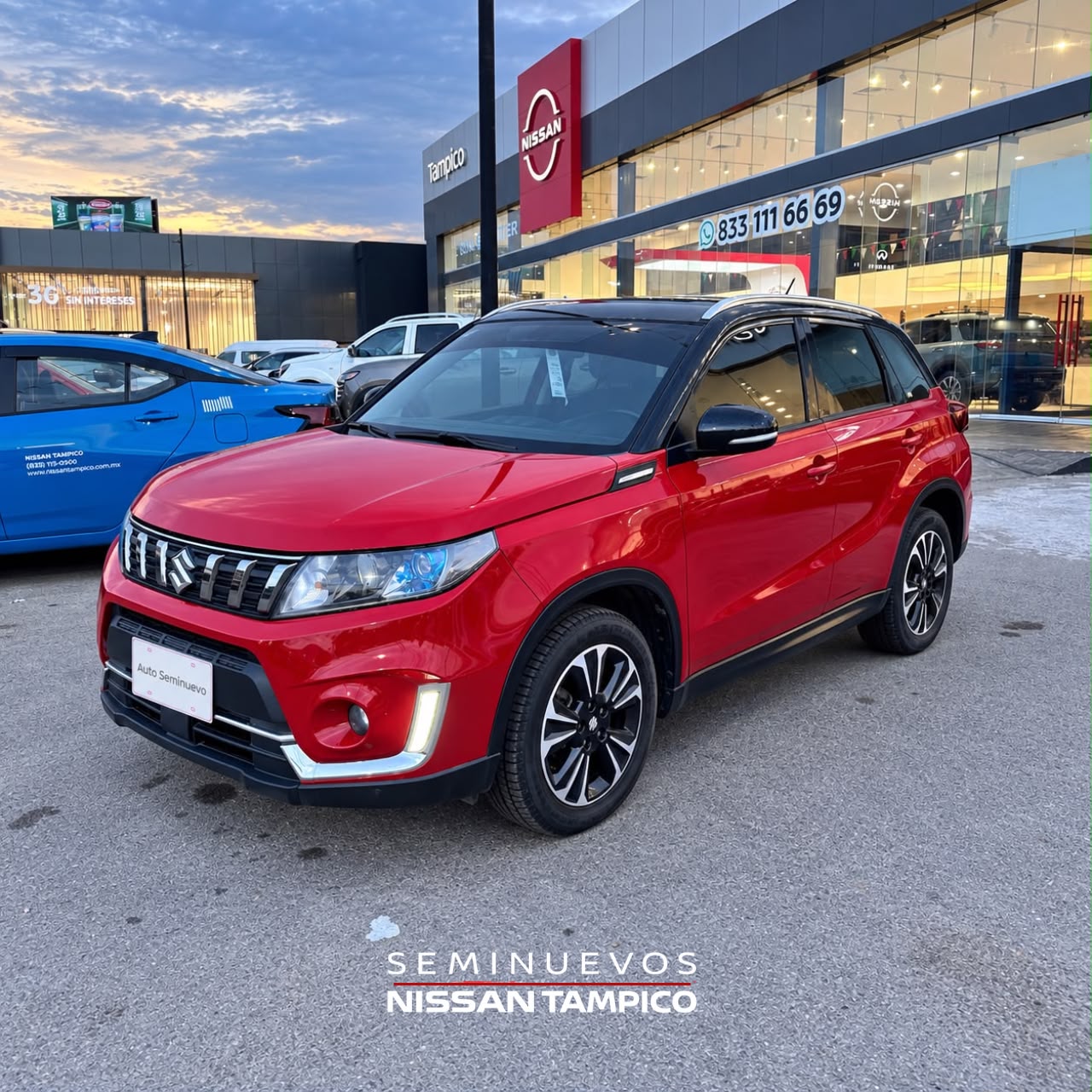 2021 SUZUKI VITARA 5 PTS GLX L4 16L TA F LED QCP GPS RA-17