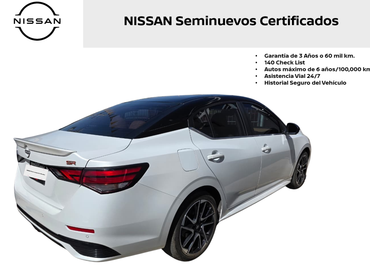 2024 Nissan SENTRA 4P SR BI-TONO L42.0 AUT