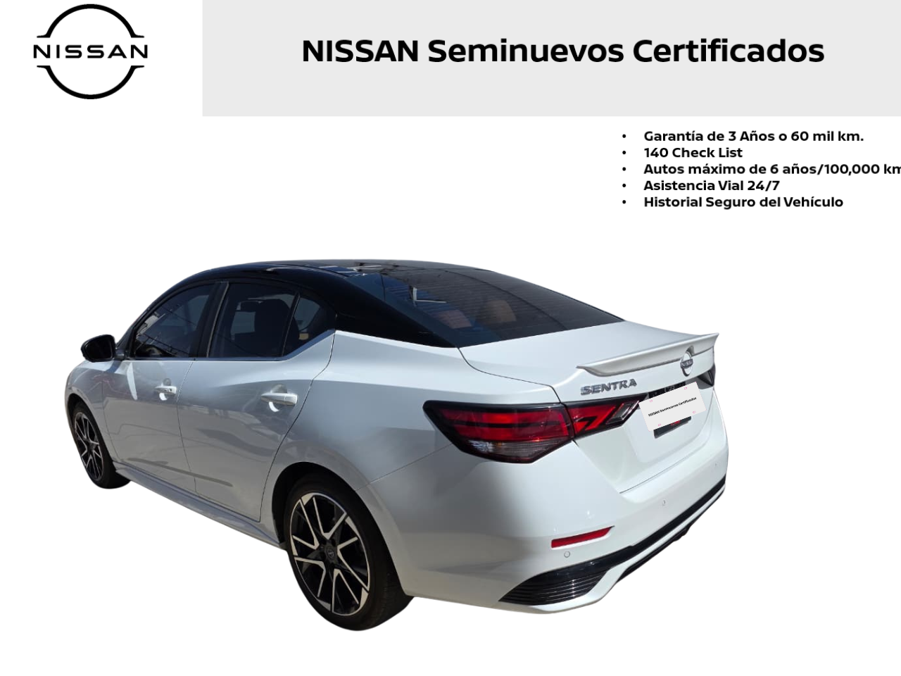 2024 Nissan SENTRA 4P SR BI-TONO L42.0 AUT