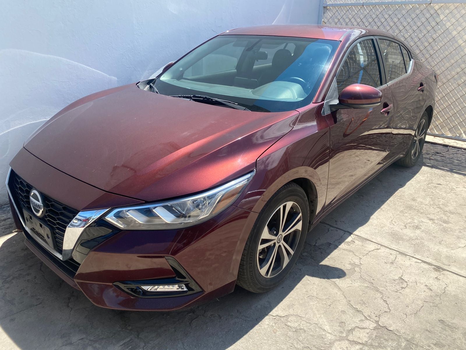 2020 Nissan SENTRA 4 PTS ADVANCE  AAC F NIEBLA RA-16CVT