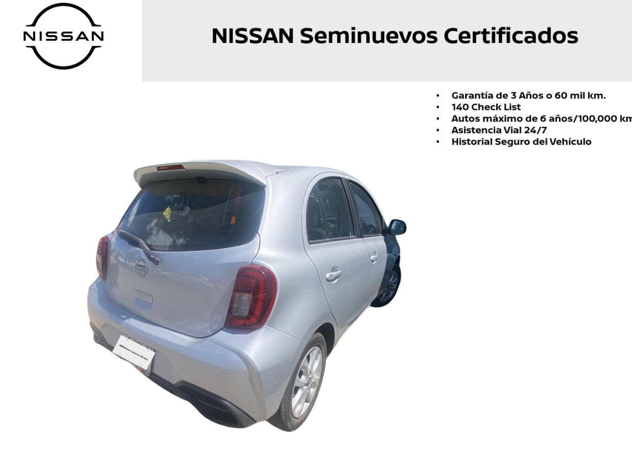 2022 Nissan MARCH 5 PTS HB ADVANCE TA AAC VE BA ABS RA-15