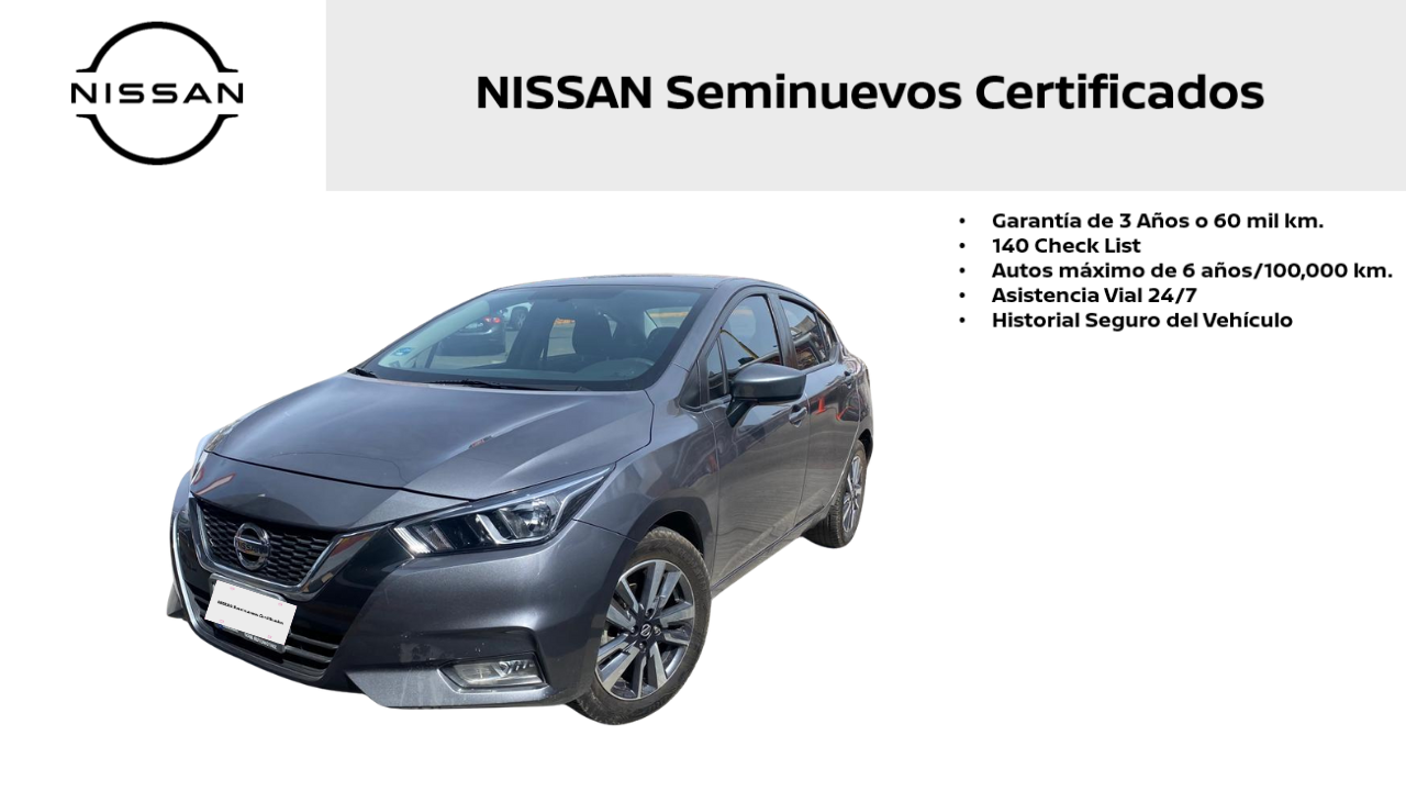 2022 Nissan VERSA 4 PTS ADVANCE TA AAC VE F NIEBLA RA-16