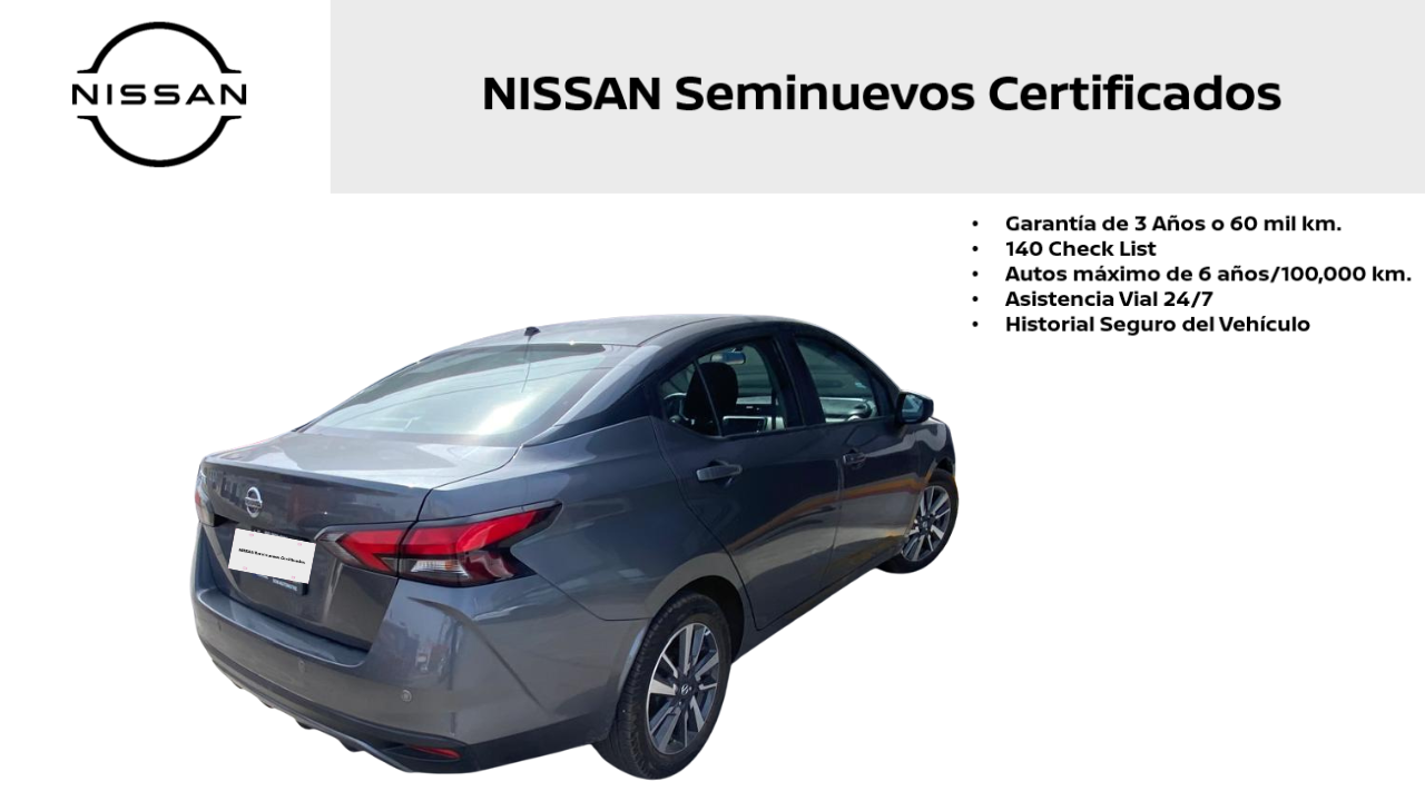 2022 Nissan VERSA 4 PTS ADVANCE TA AAC VE F NIEBLA RA-16