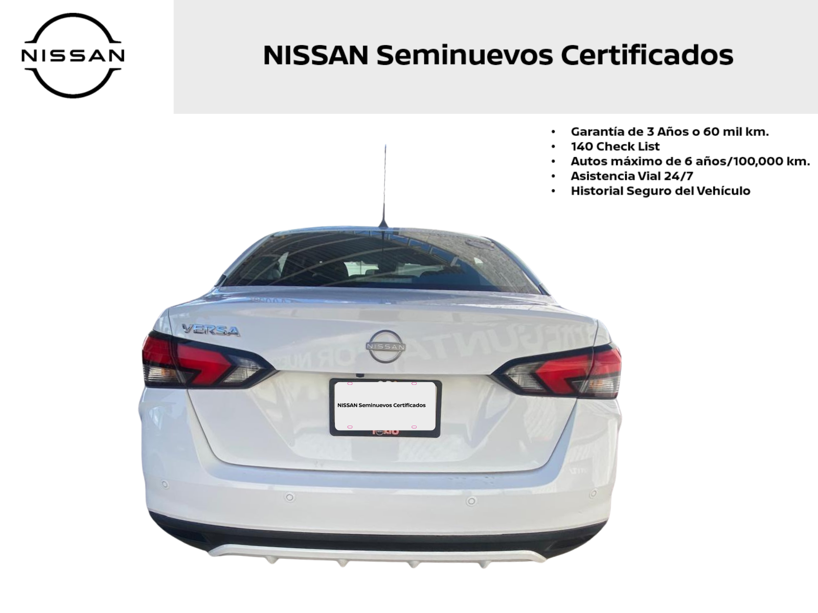 2025 Nissan VERSA 4P ADVANCE L41.6 AUT